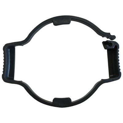 Clip noir pour maintien du flexible série K1 et K2